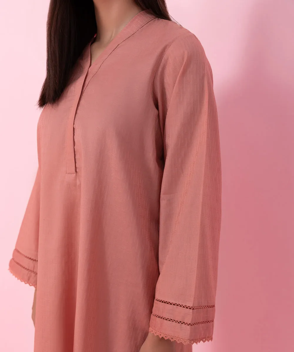 2 Piece - Solid Jacquard Suit