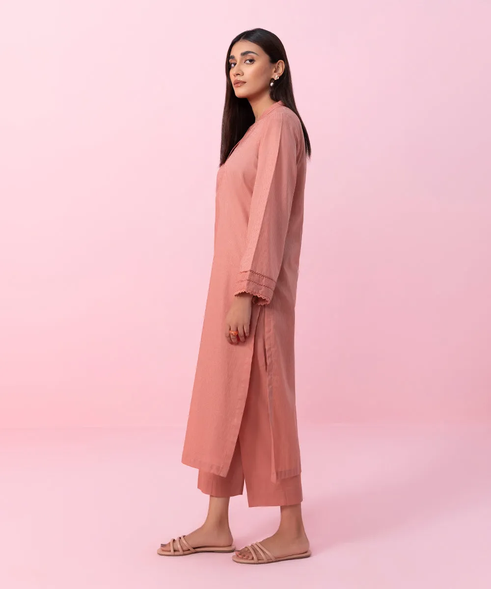 2 Piece - Solid Jacquard Suit
