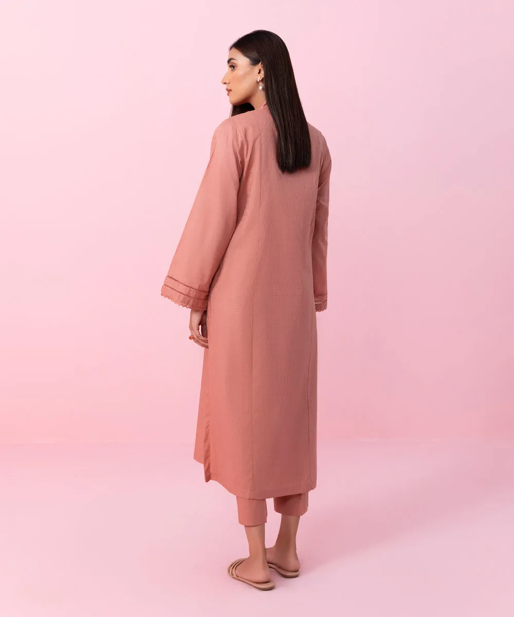 2 Piece - Solid Jacquard Suit