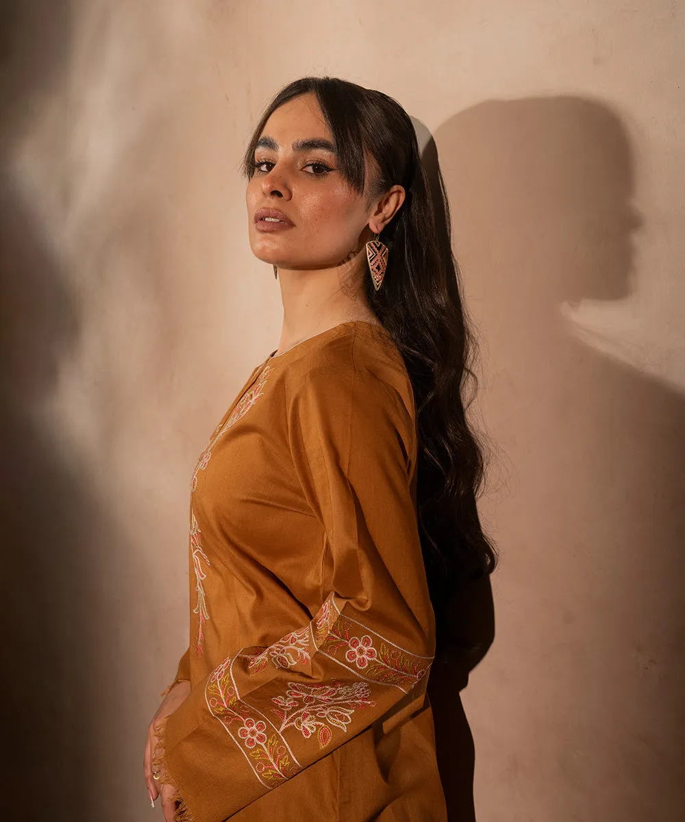2PC - Embroidered Lawn Cotton Suit
