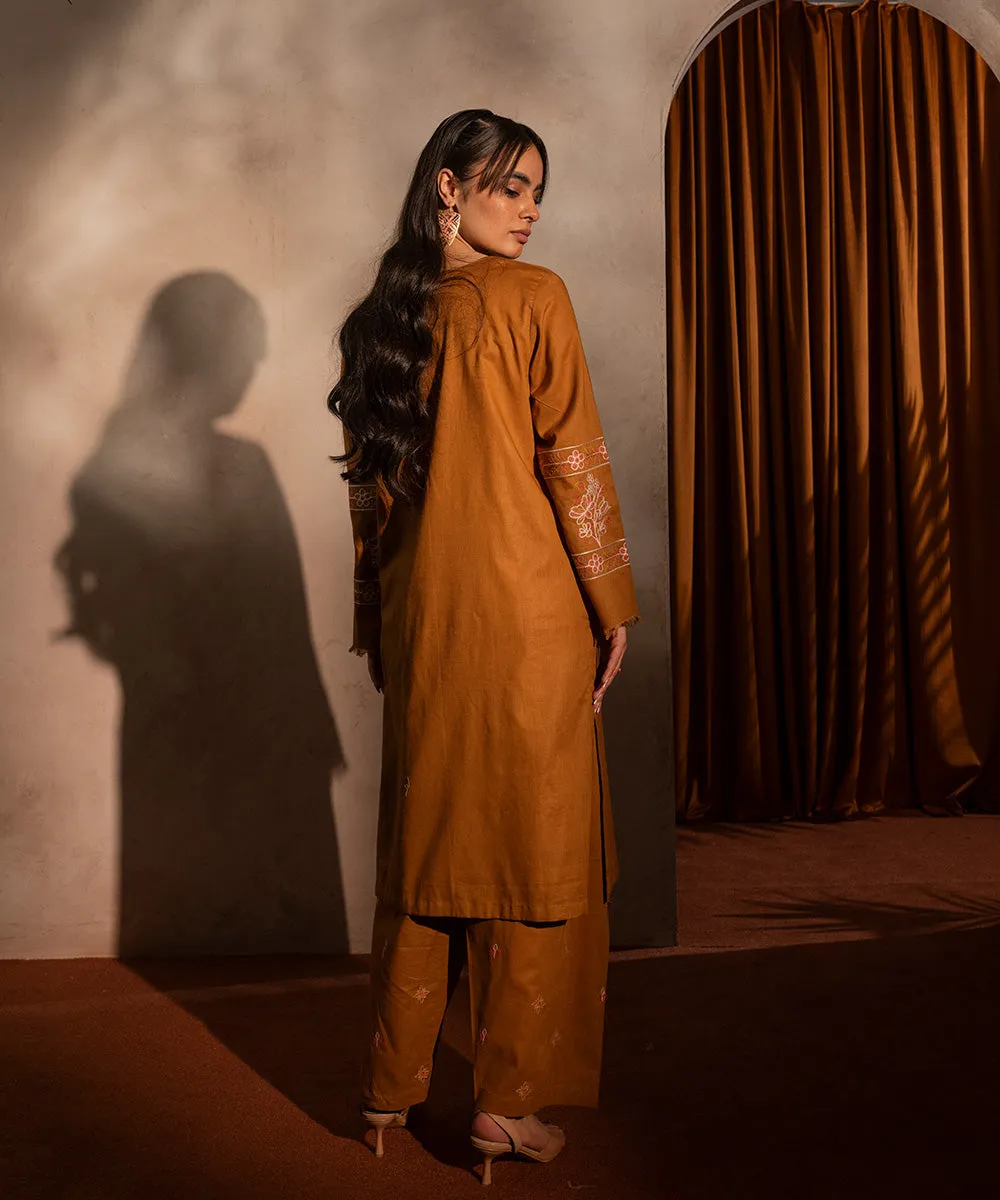 2PC - Embroidered Lawn Cotton Suit