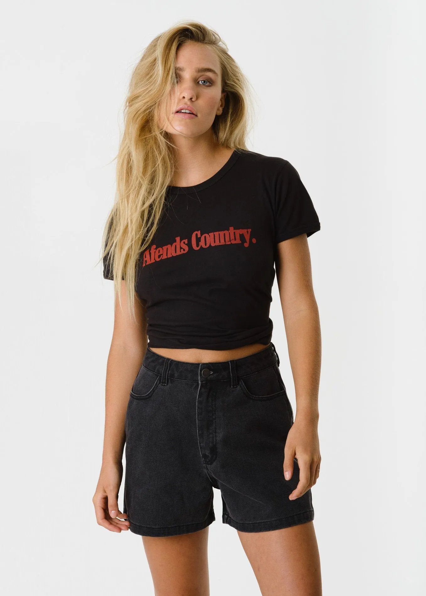 Afends Womens Afends Country - Ringer Tee