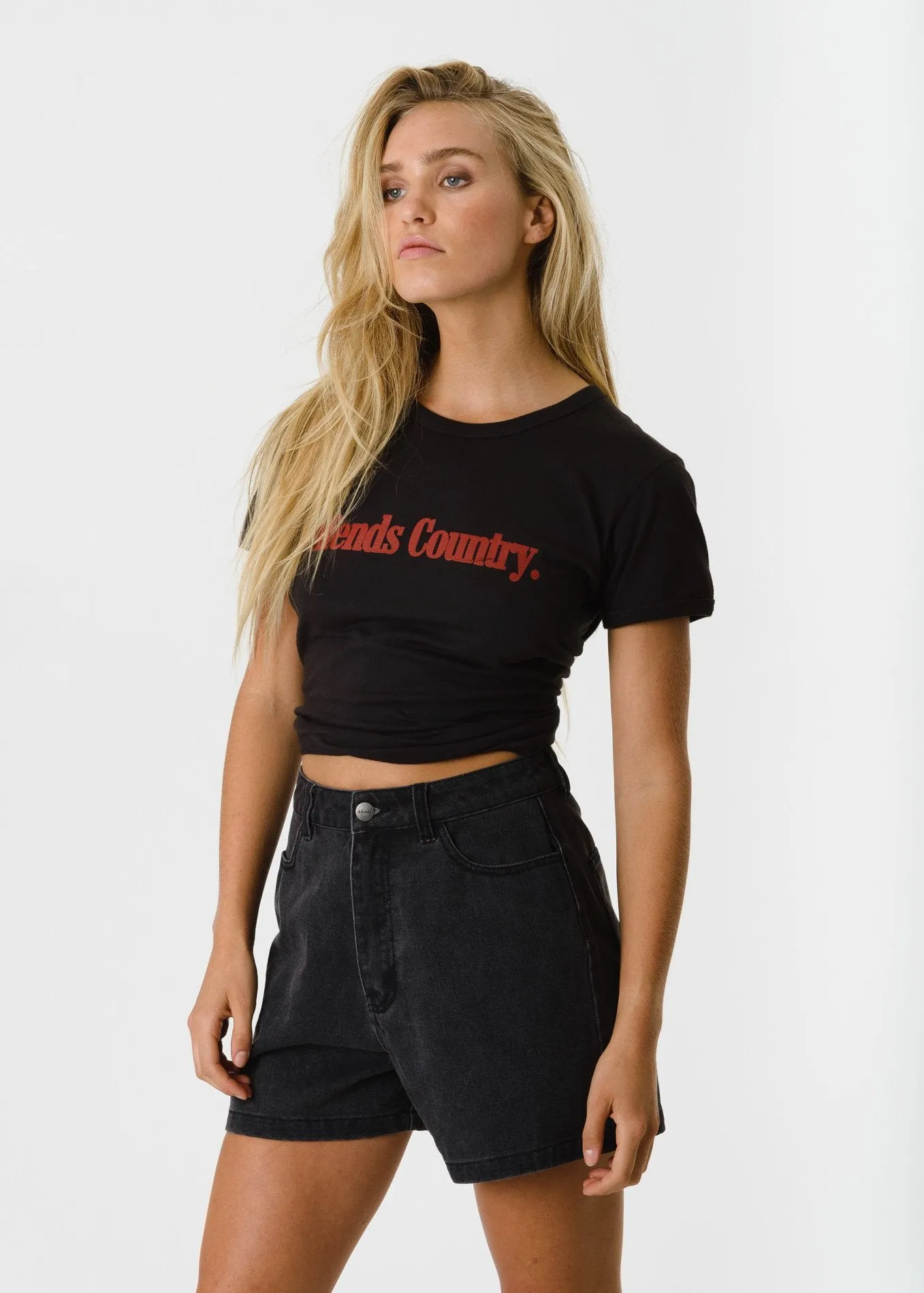 Afends Womens Afends Country - Ringer Tee
