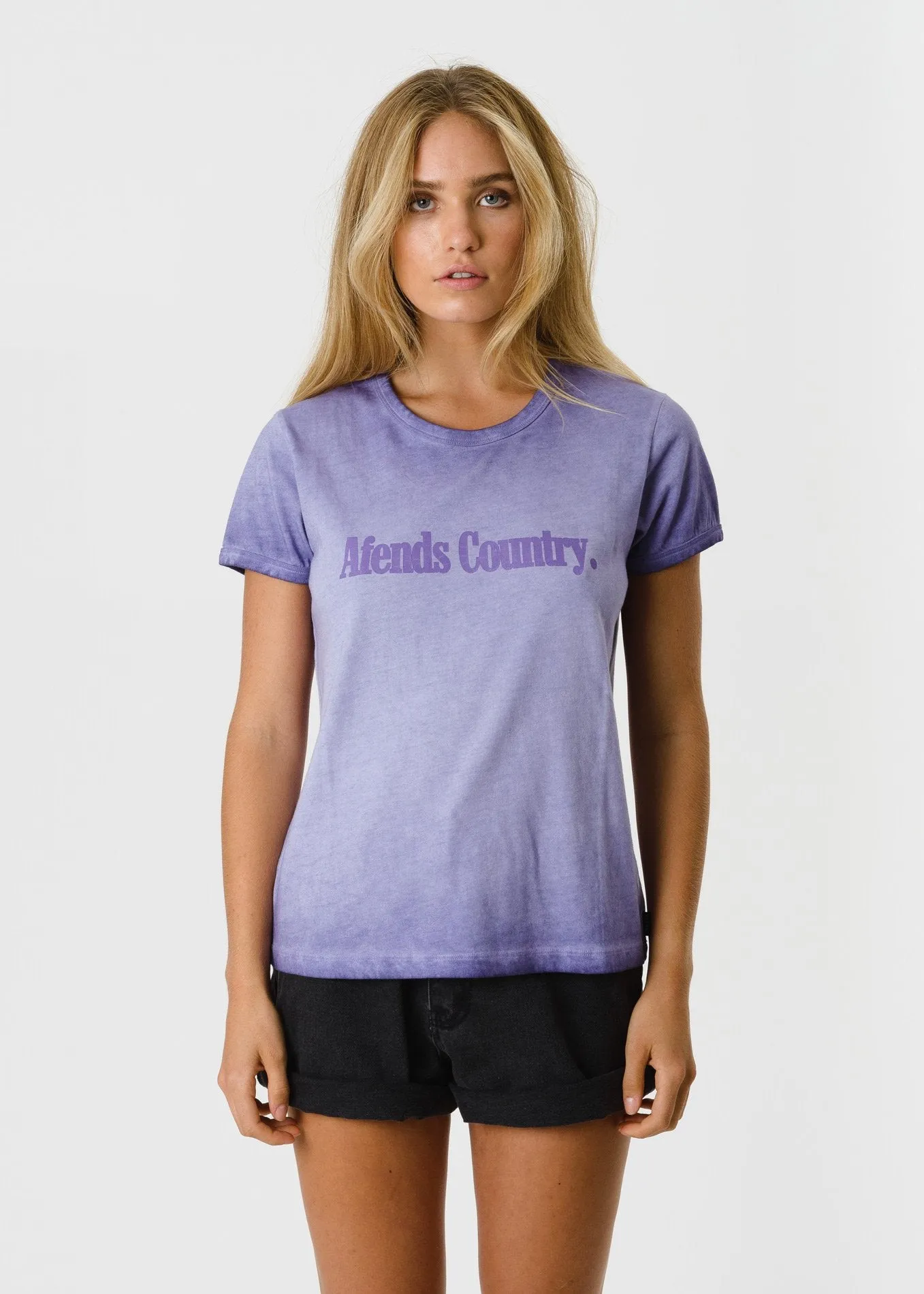 Afends Womens Afends Country - Ringer Tee