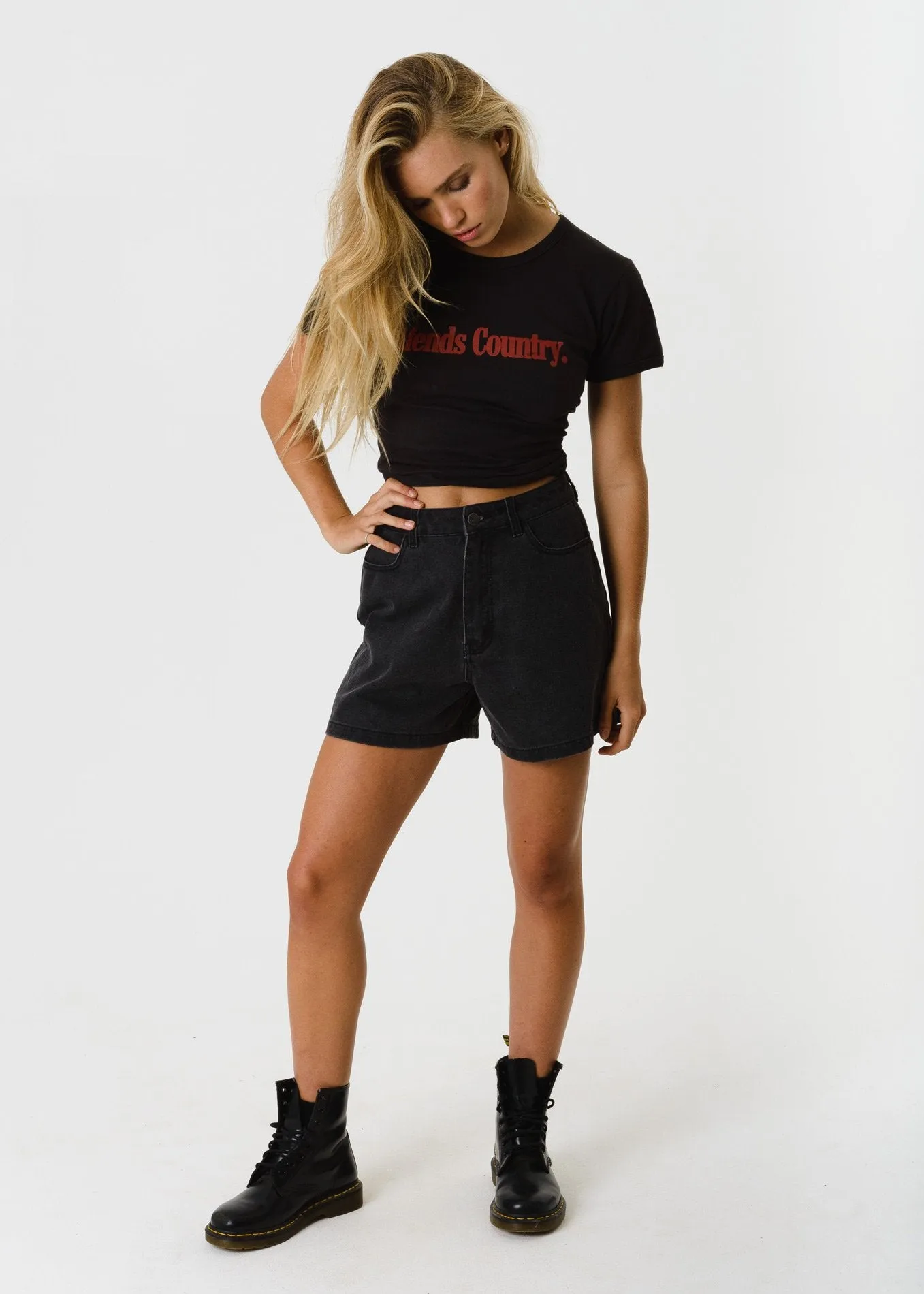 Afends Womens Afends Country - Ringer Tee
