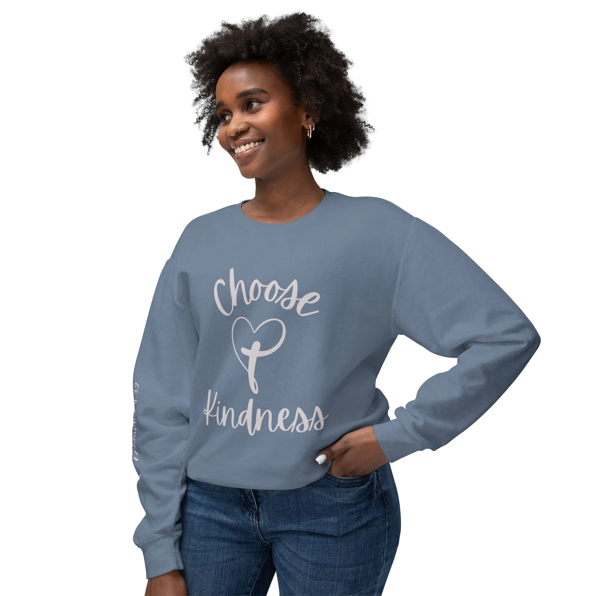 Choose Kindness Inspirational Crewneck Sweatshirt - Ephesians 4:32