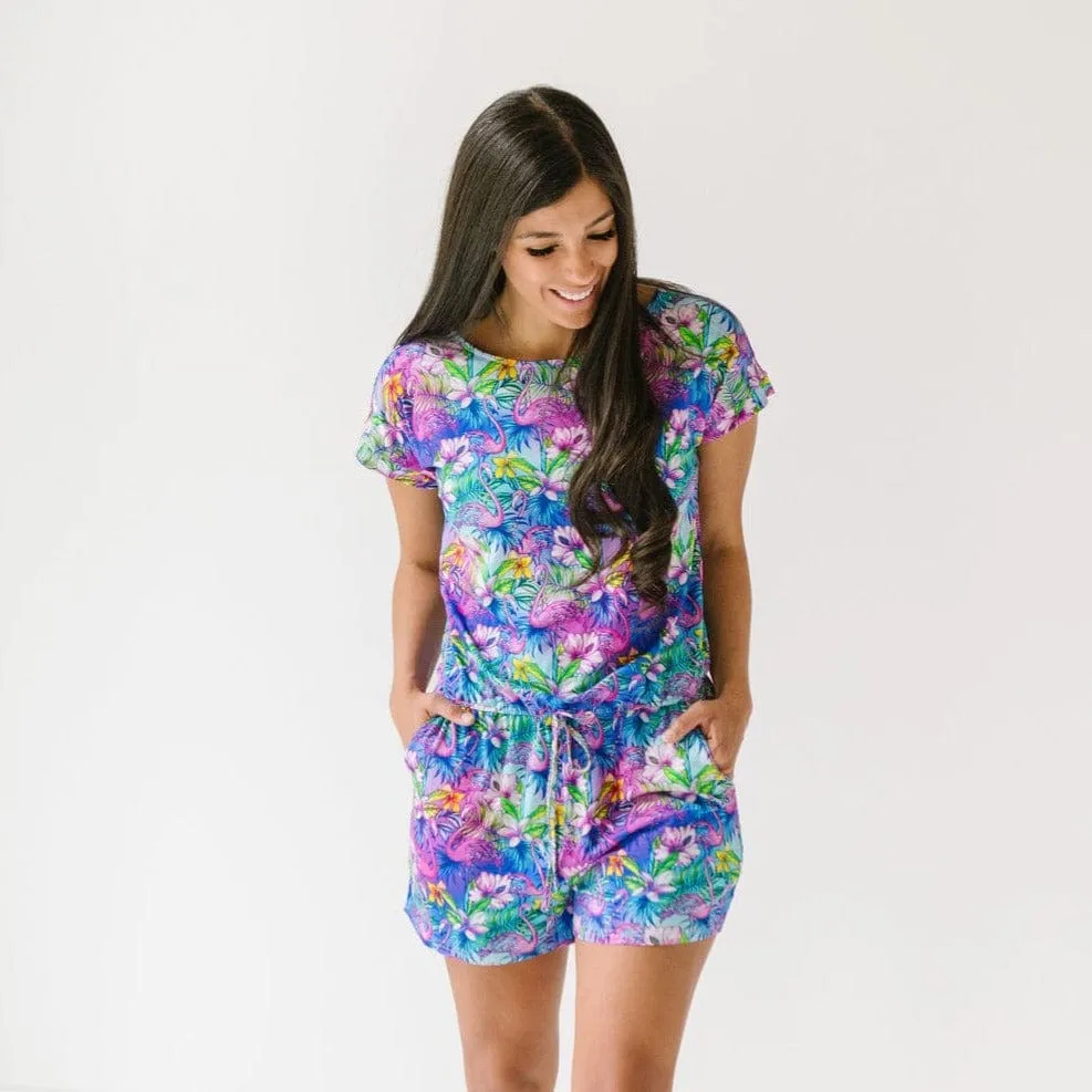 Flocking Fabulous Women's Shortie Romper