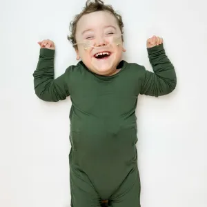 Forest Adaptive Tube Access with snaps Day to Night Romper