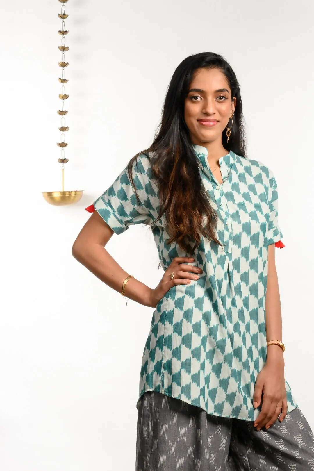 Green Collar Tunic