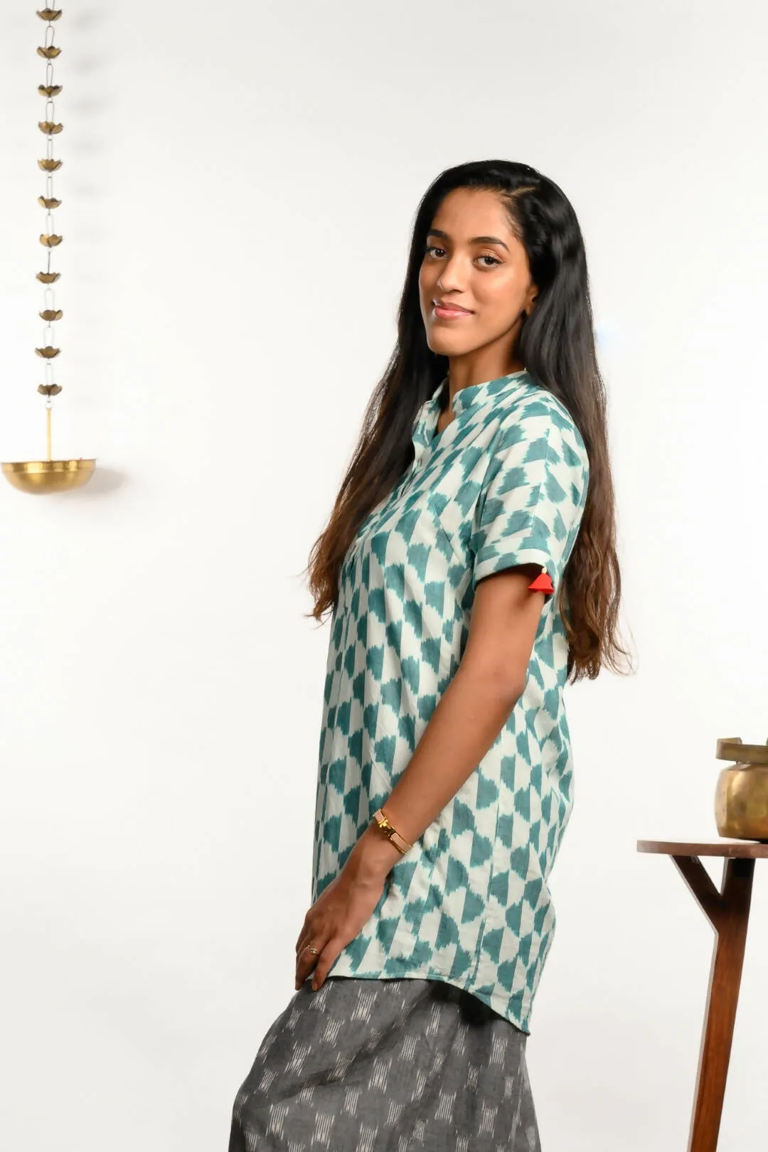 Green Collar Tunic