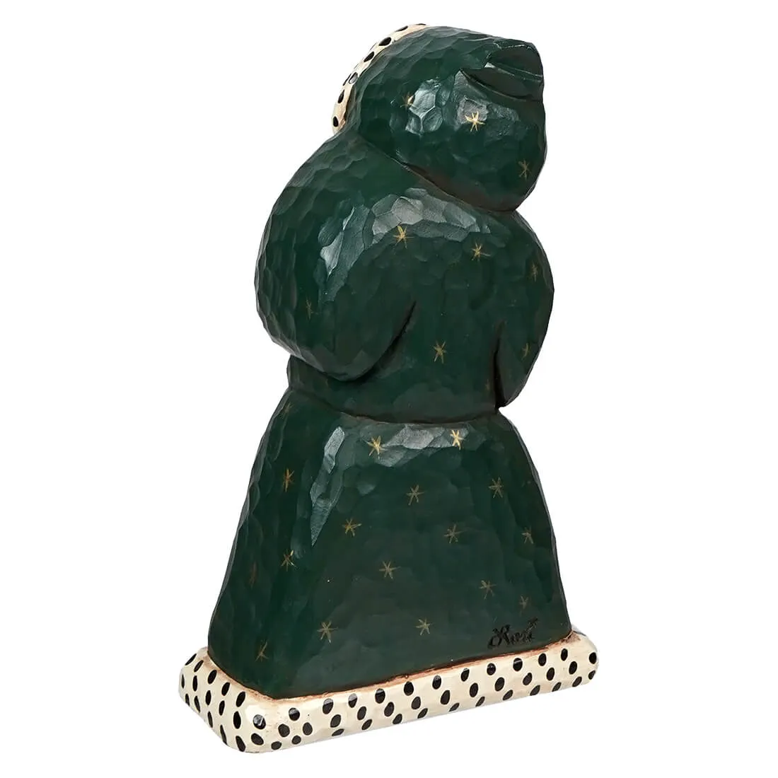 Green Woodland Santa