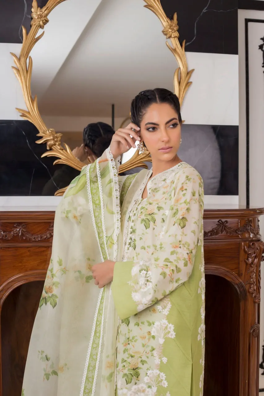 Khaddi Silk Kurta And Culottes With Dupatta