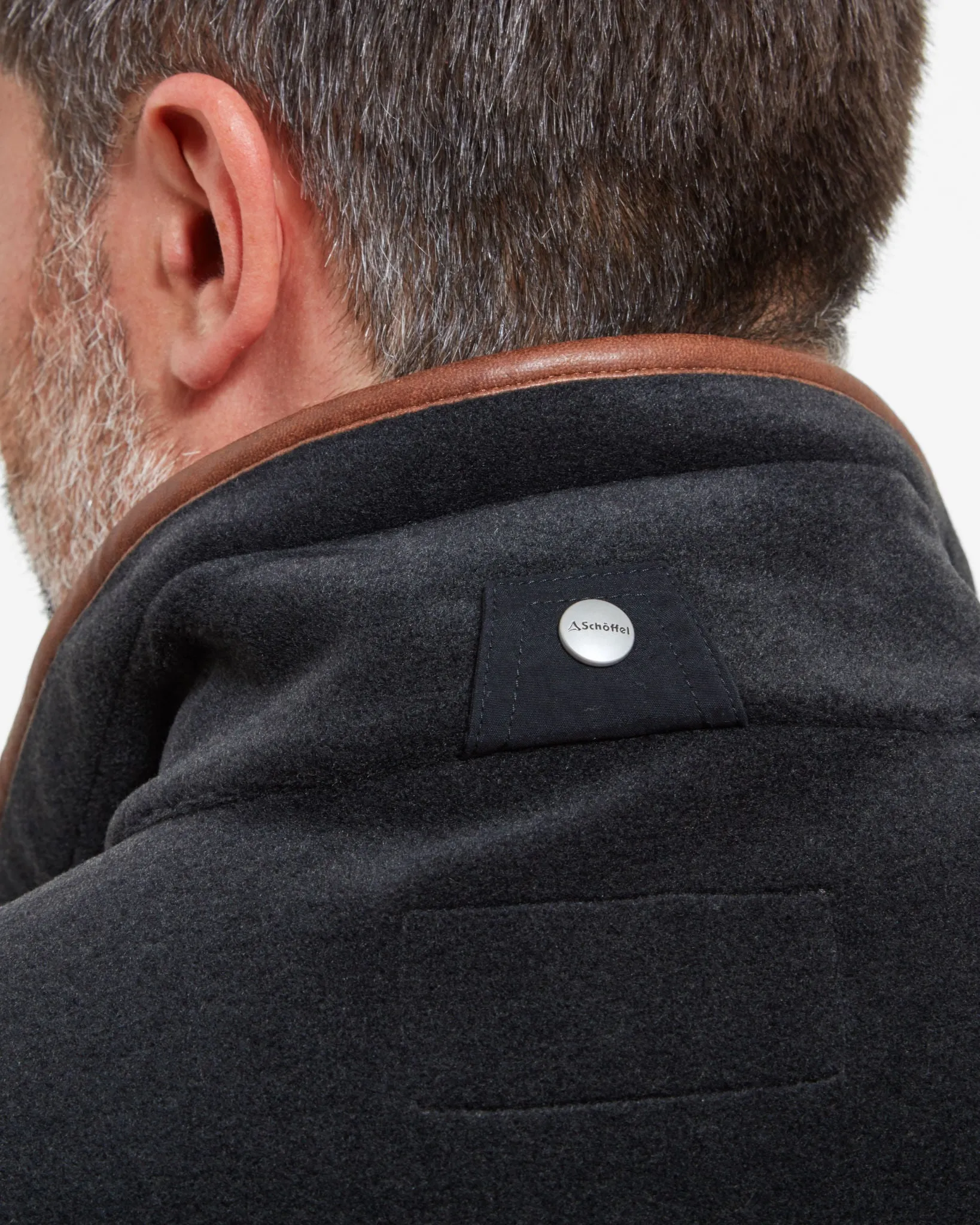 Oakham Gunmetal Fleece Gilet