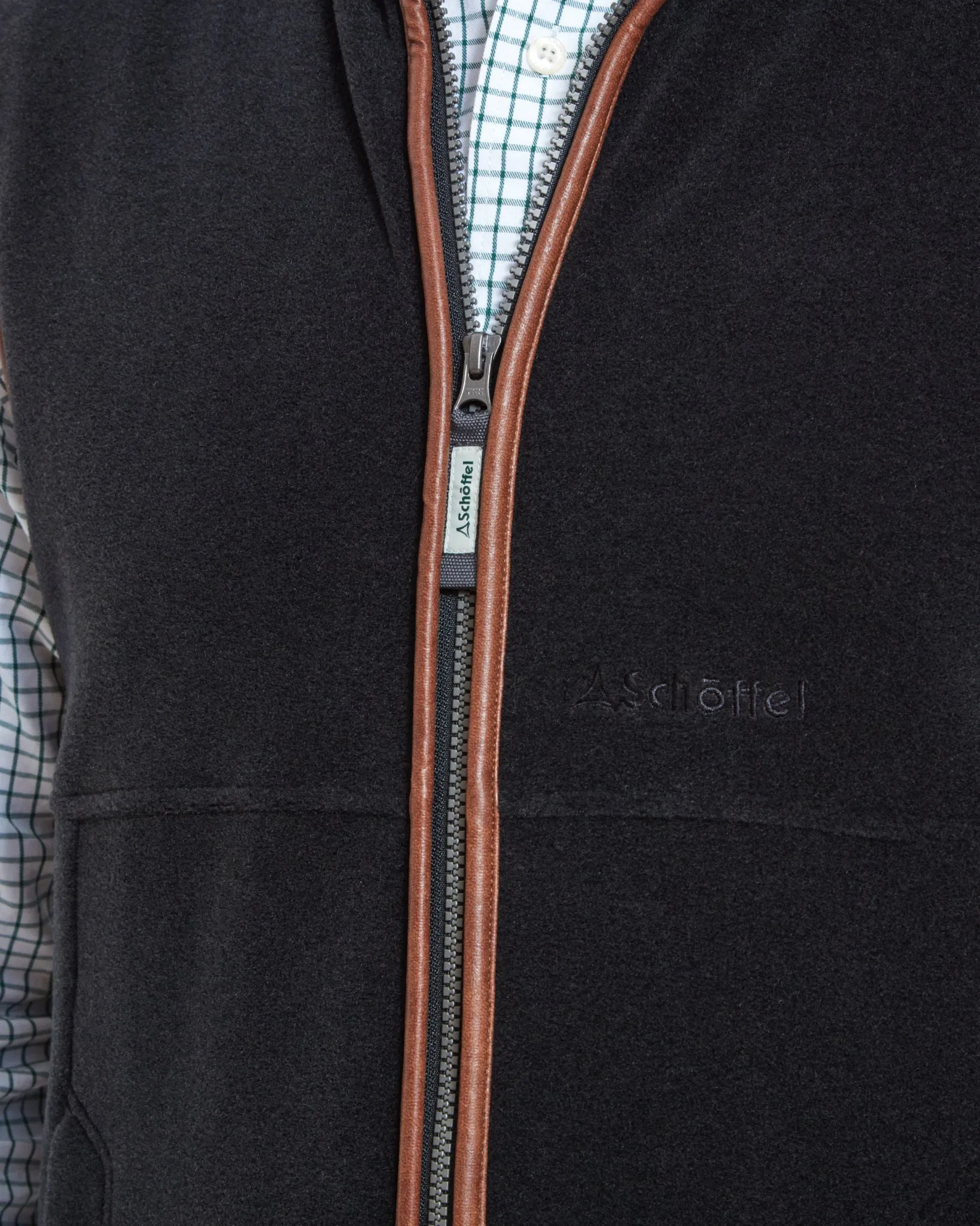 Oakham Gunmetal Fleece Gilet