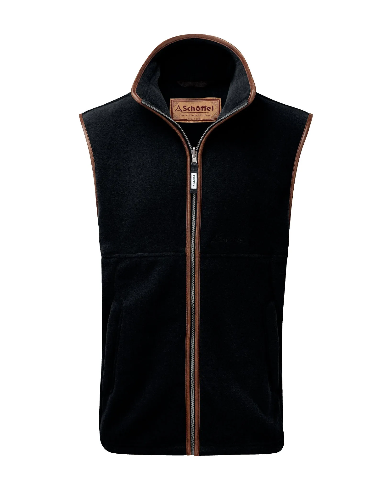 Oakham Gunmetal Fleece Gilet