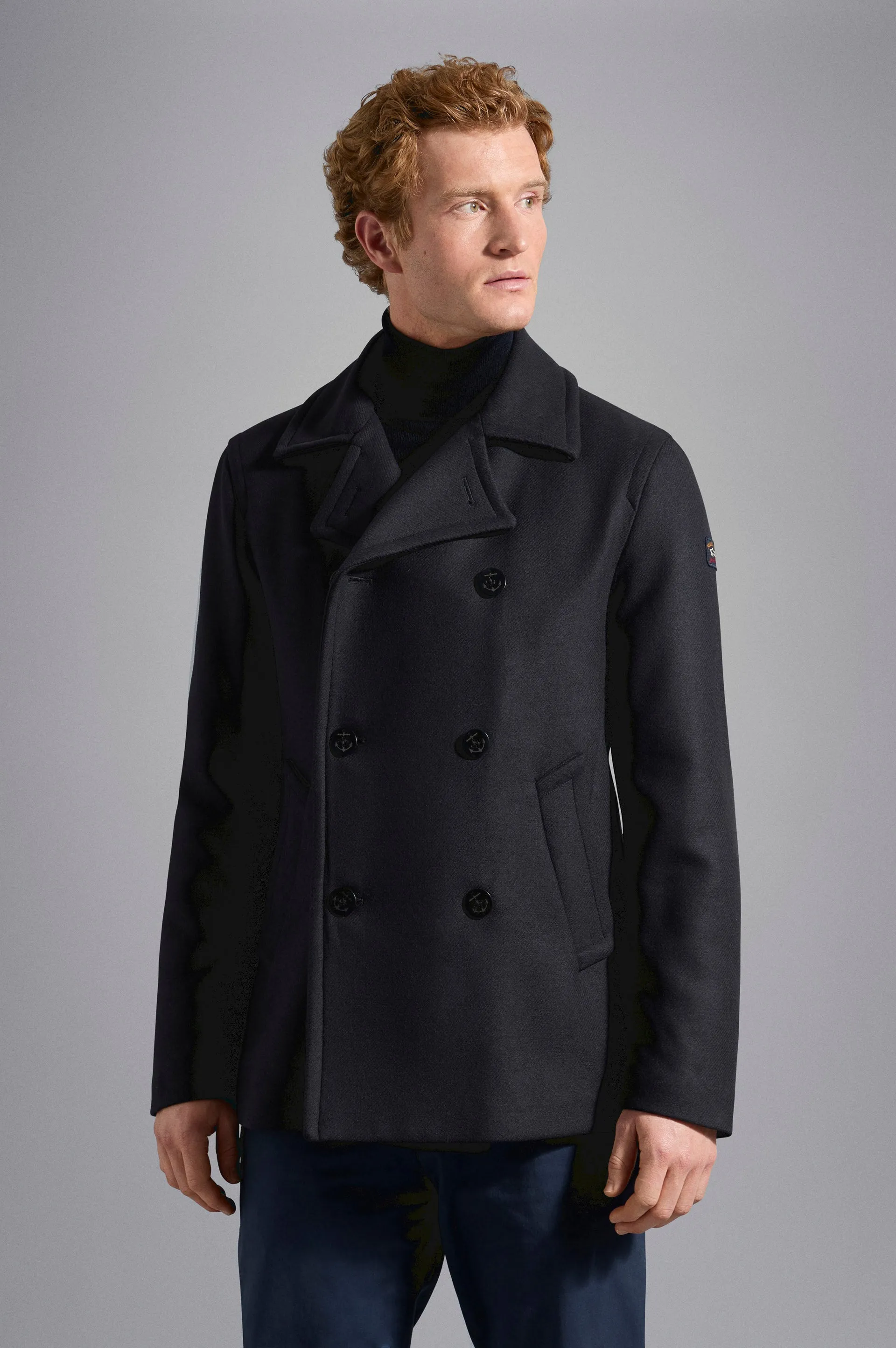 Paul&Shark Re-Wool Iconic Peacoat