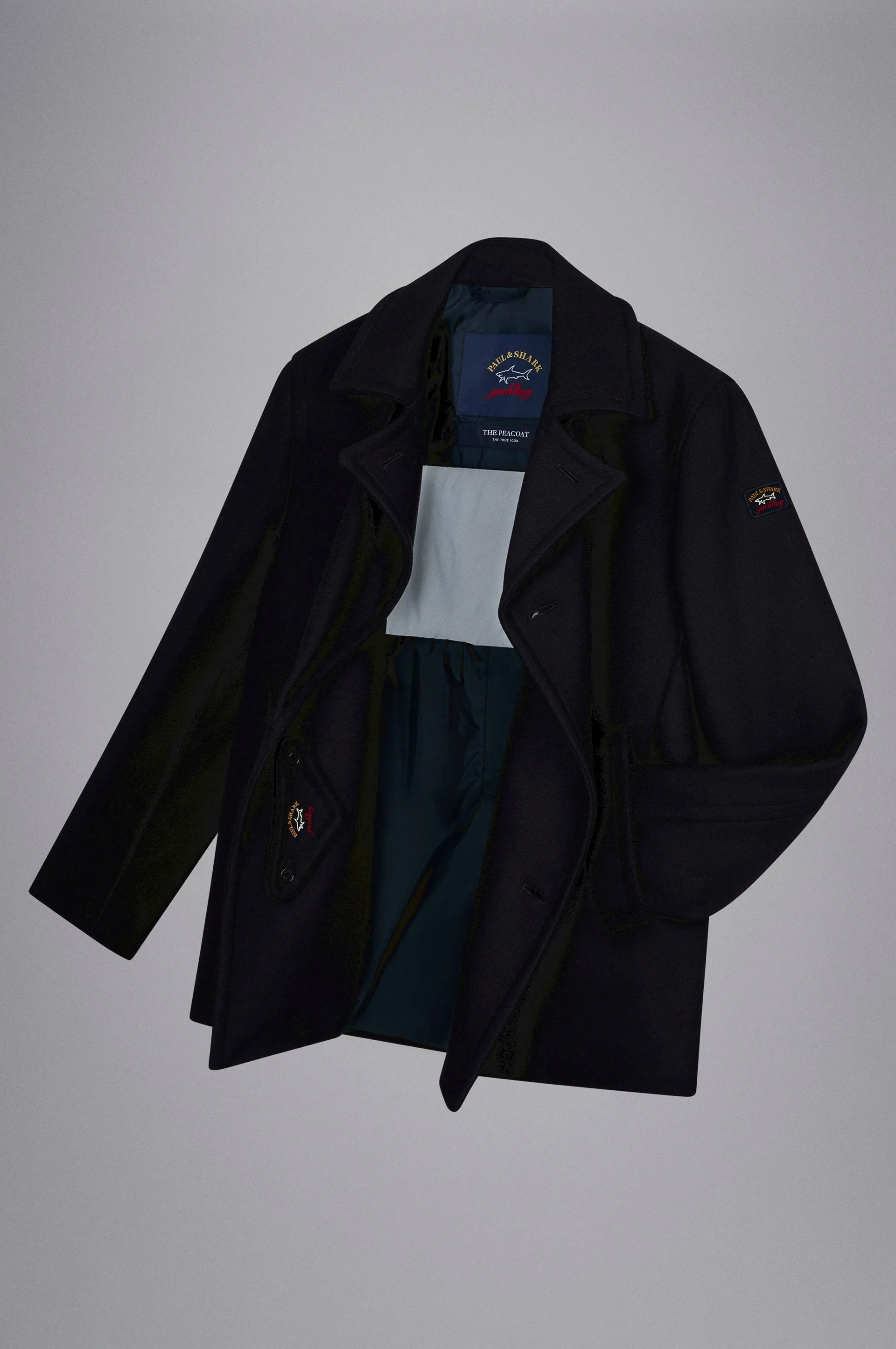 Paul&Shark Re-Wool Iconic Peacoat
