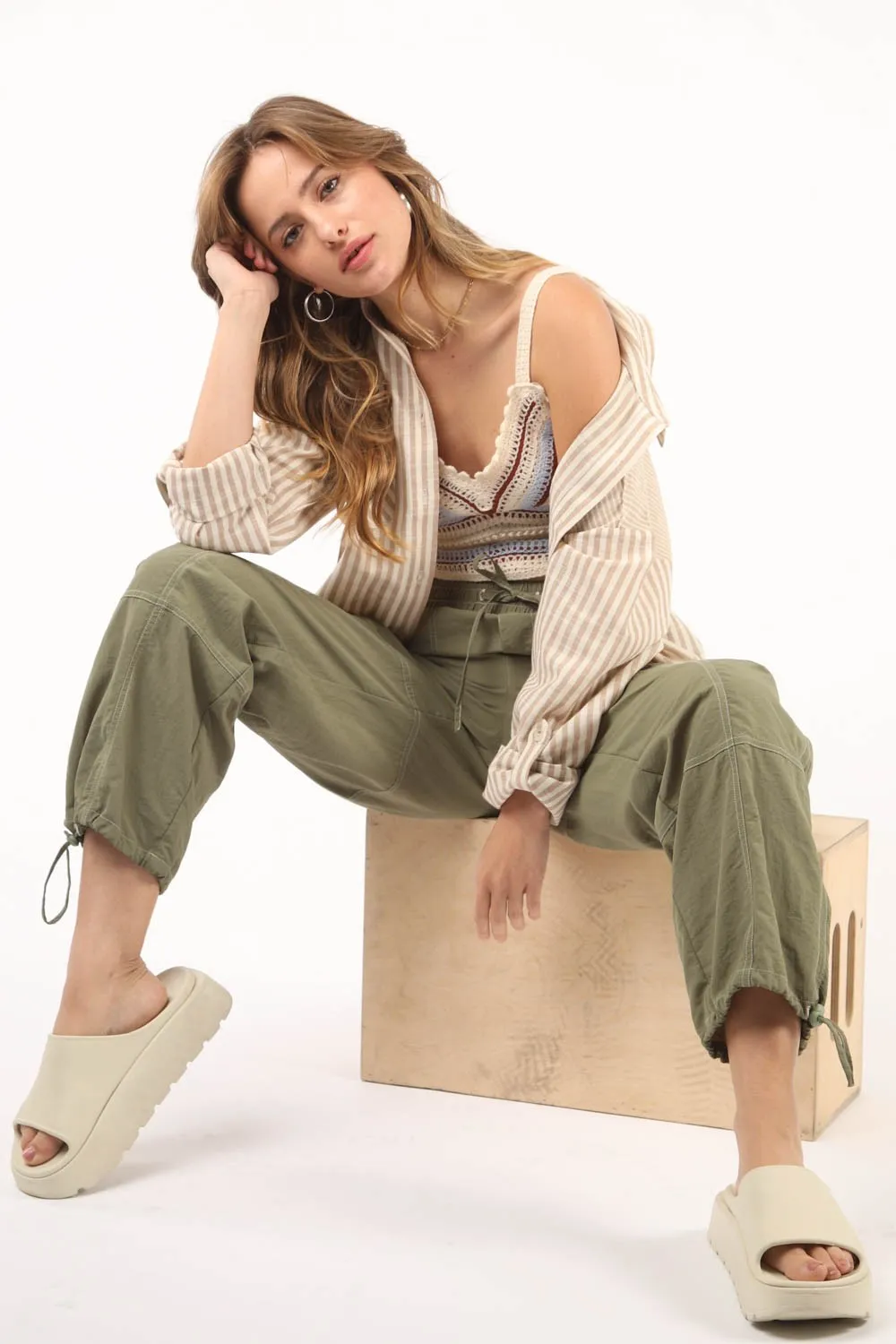Rosie Parachute Joggers