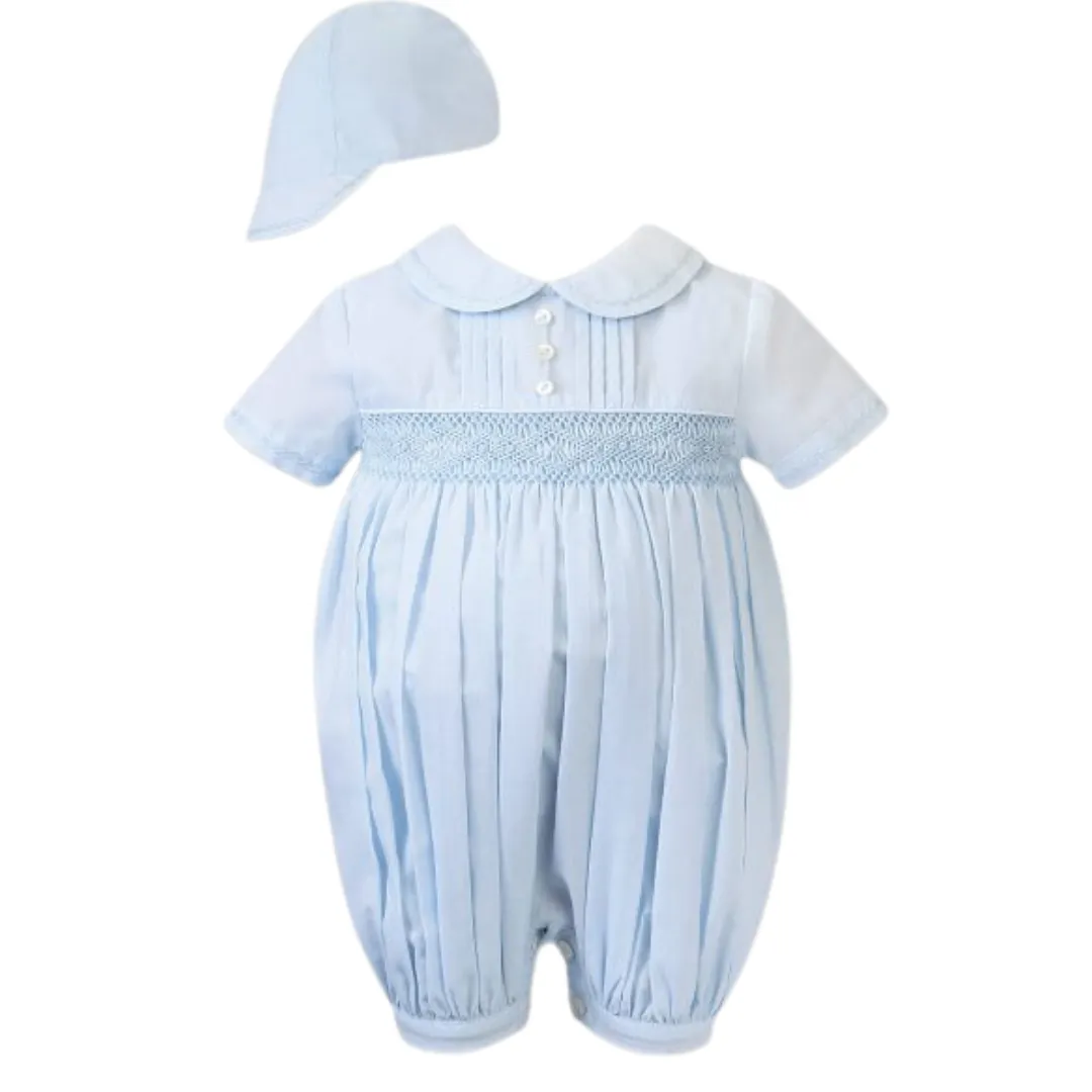 Short Sleeve Romper & Hat