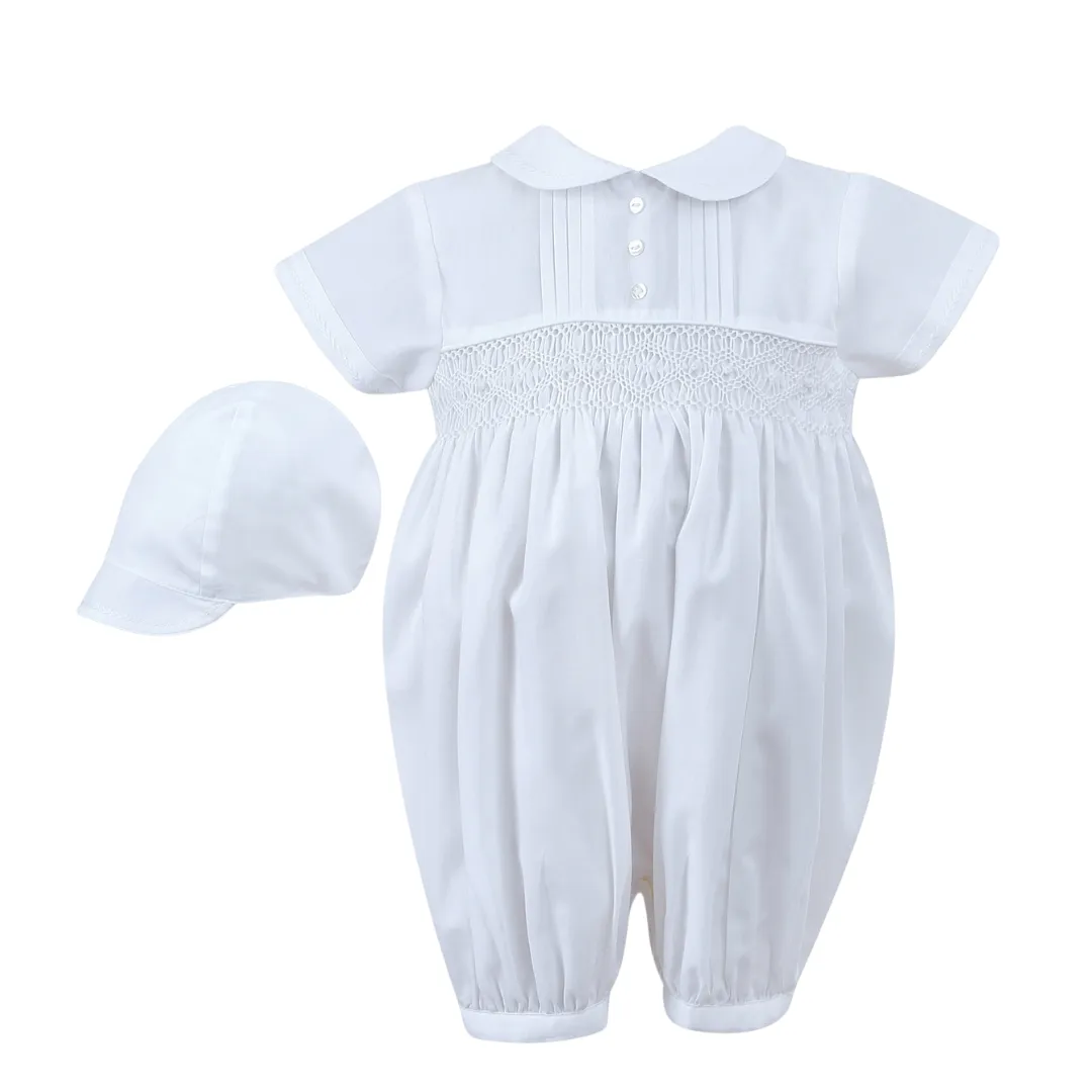 Short Sleeve Romper & Hat