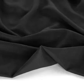 Slubby Lyocell Linen Twill - Black