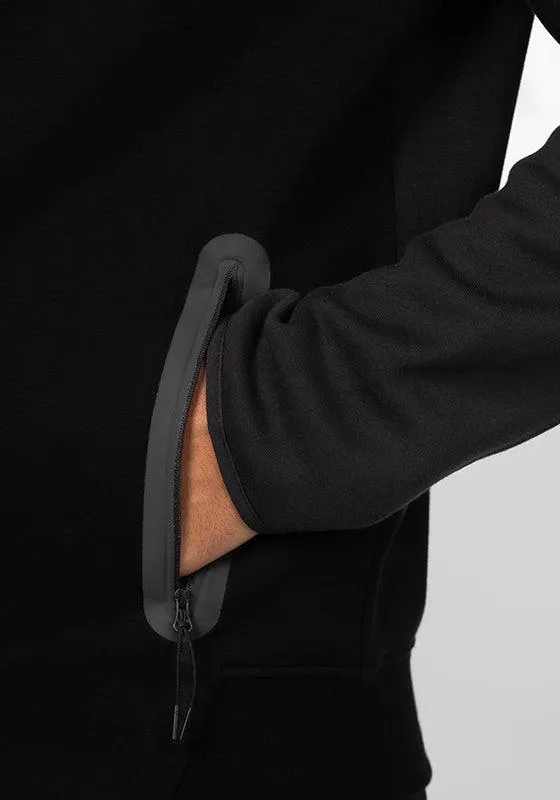Tech Fleece Windrunner Full-Zip Hoodie - Black