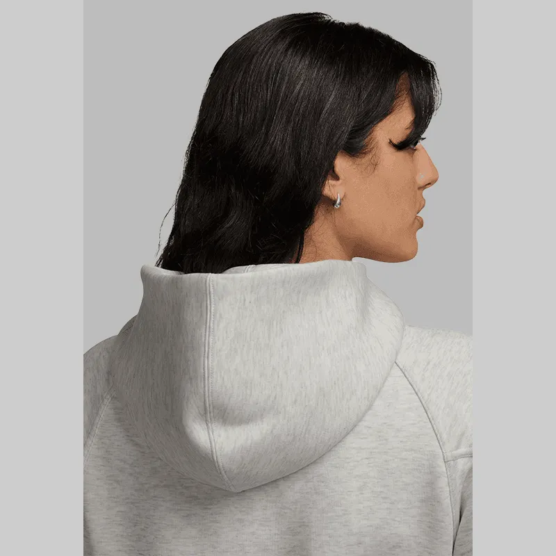 W Tech Fleece Windrunner Full-Zip Hoodie - Light Grey