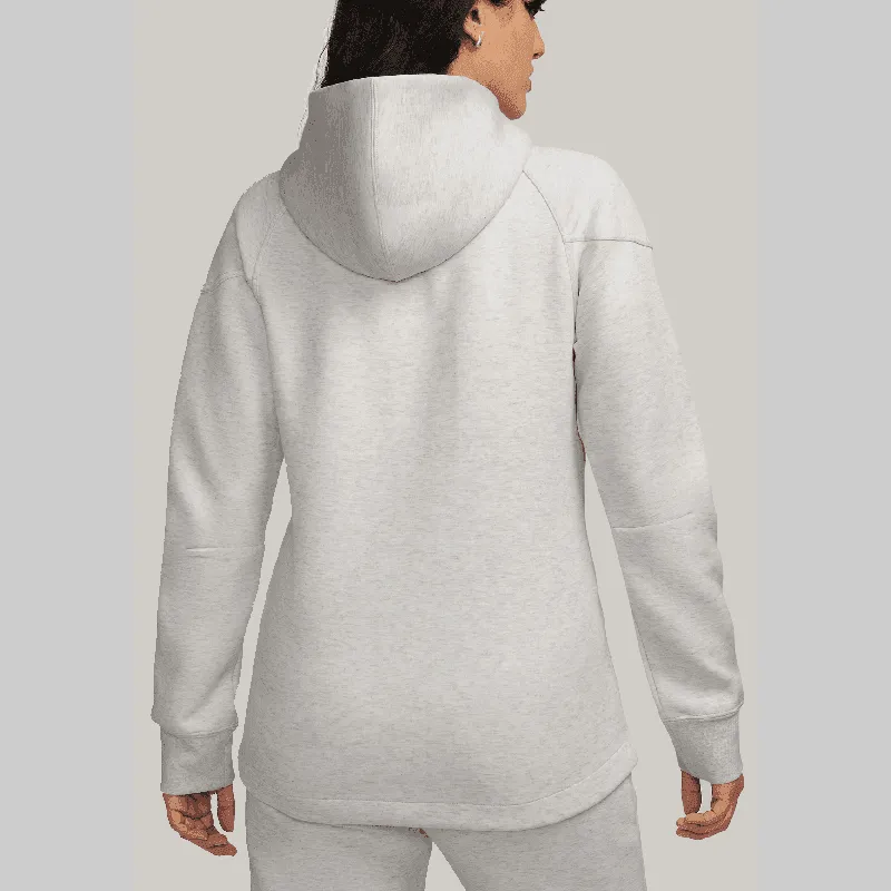 W Tech Fleece Windrunner Full-Zip Hoodie - Light Grey