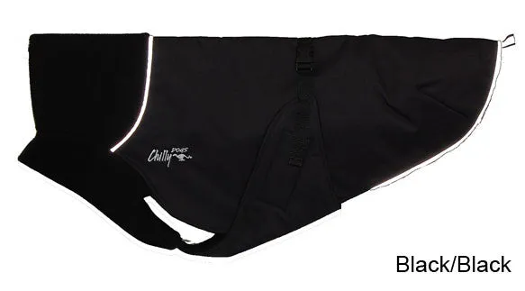 Winter Coat for Long & Lean Dogs - "Great White North" by Chilly Dogs