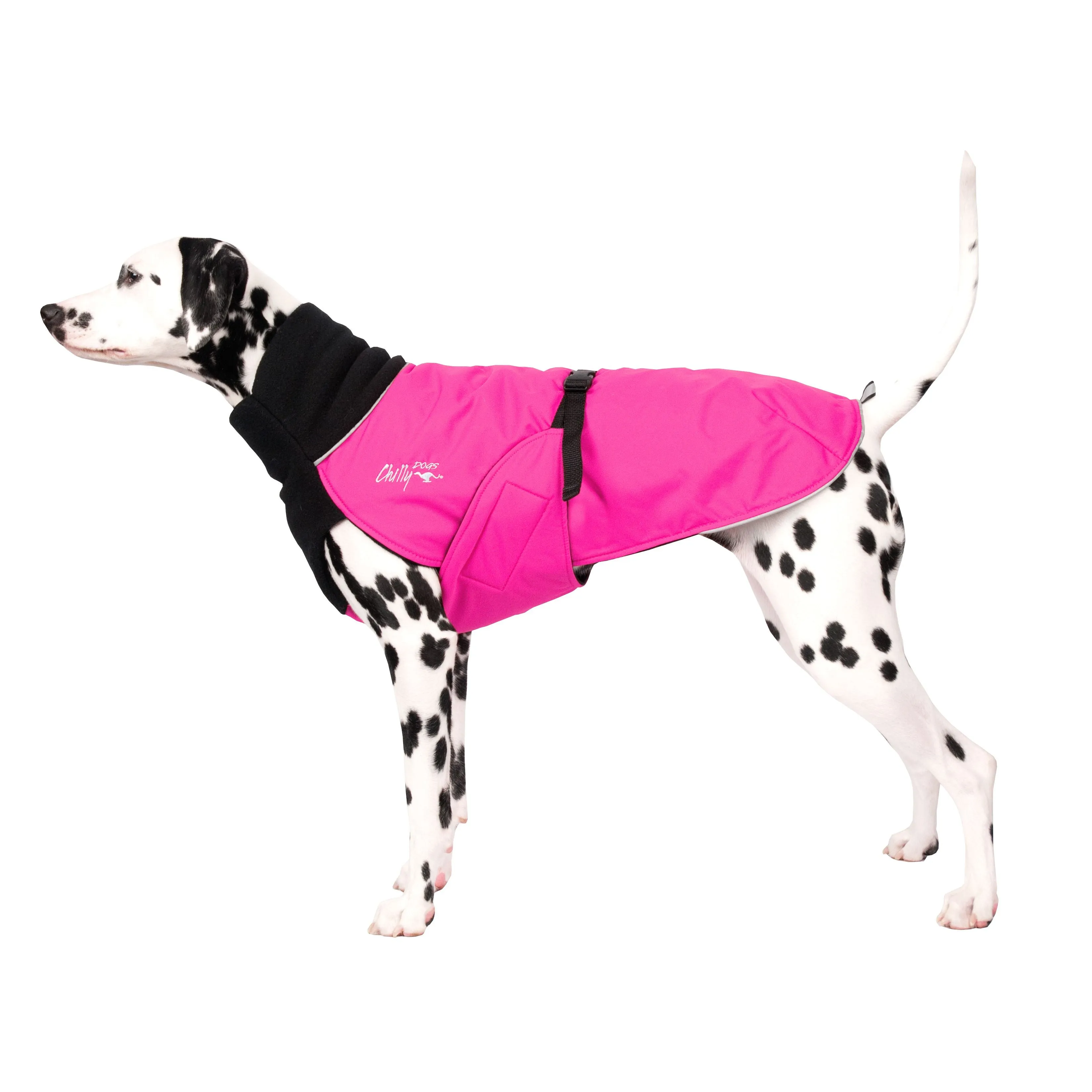 Winter Coat for Long & Lean Dogs - "Great White North" by Chilly Dogs